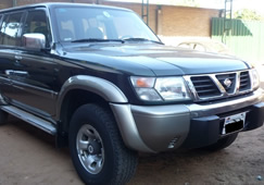 4x4 Nissan Patrol for Hire in Rwanda